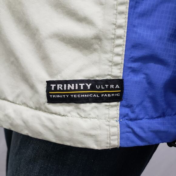 Vintage SOS Sportswear of Sweden Ski Snow Jacket w Hood Insulated Thermolite S - Picture 10 of 13